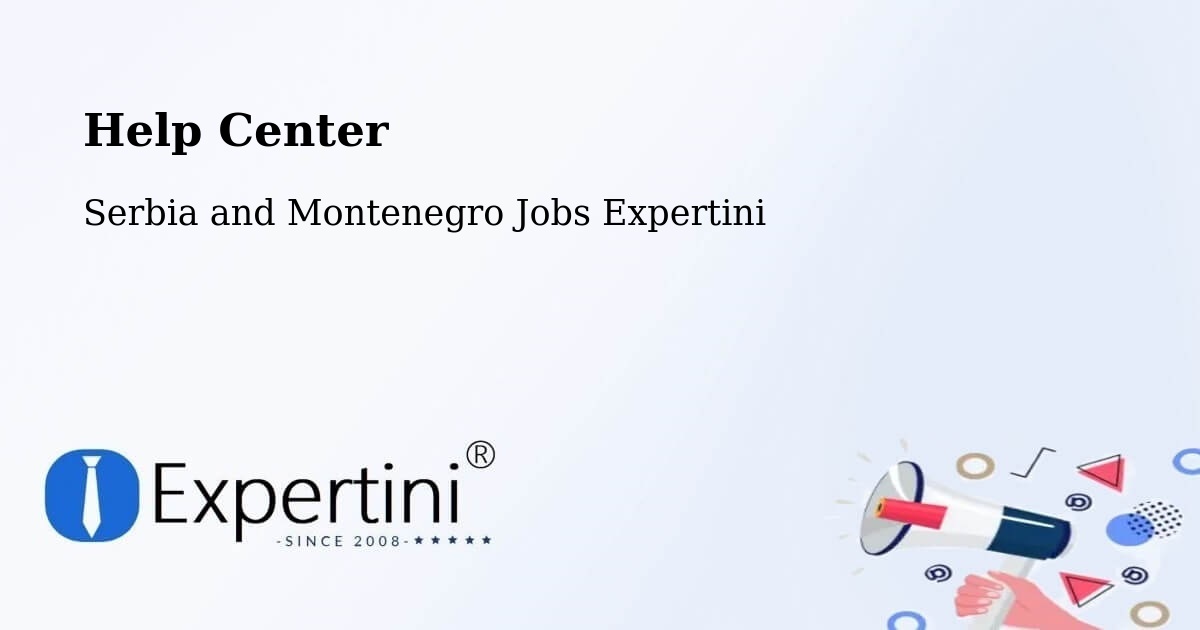 Help Center – Buckingham - Serbia and Montenegro Jobs Expertini